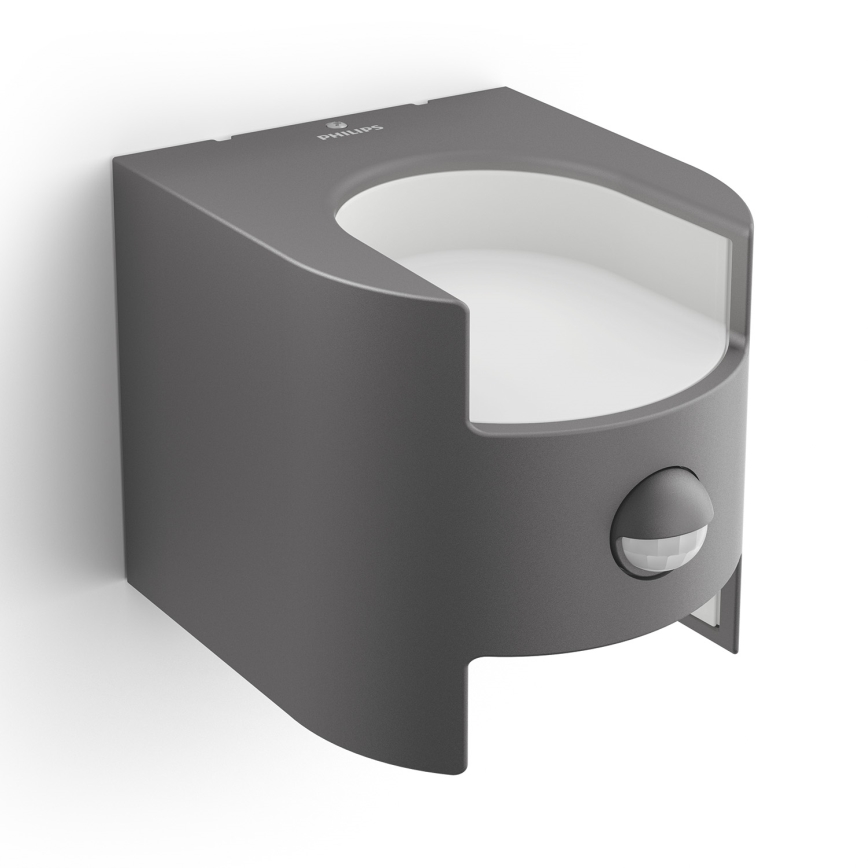Philips - Luminaire extérieur avec détecteur 2xLED/4,5W/230V IP44