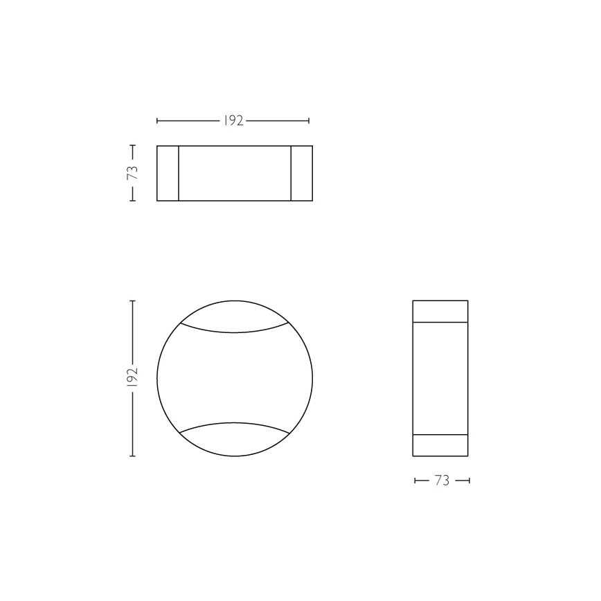 Philips - Applique murale extérieure 2xGU10/5W