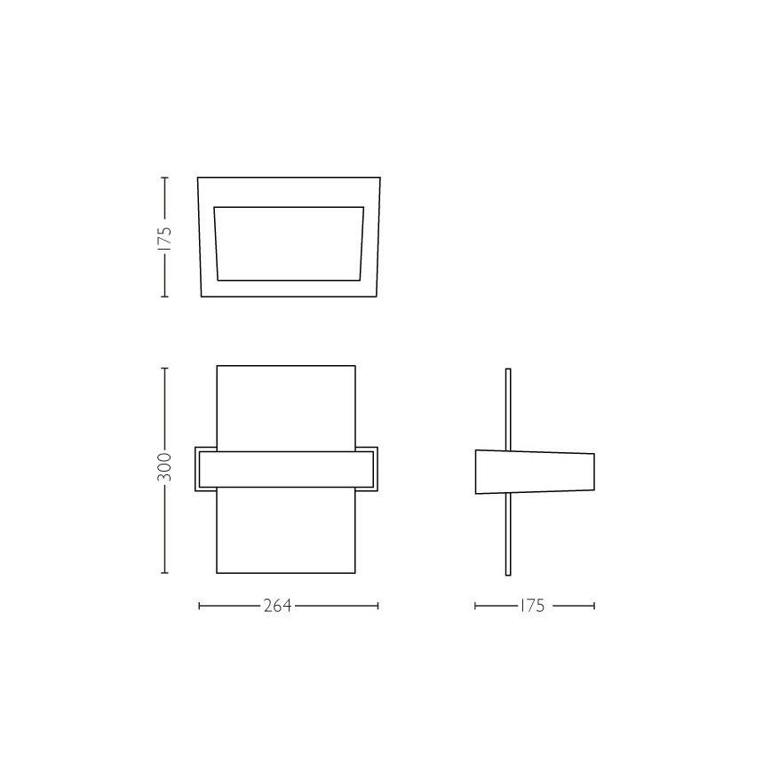 Philips - Applique murale extérieure 2xLED/4,5W