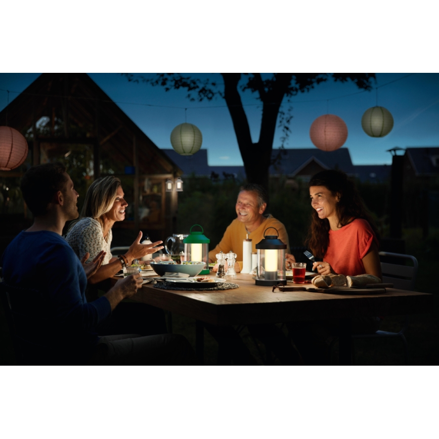 Philips 17360/30/P0 - Lampe portable extérieure LED à intensité modulable ABELIA LED/3W IP44