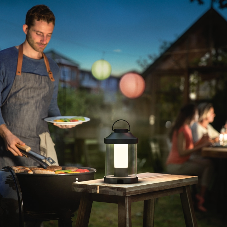 Philips 17360/30/P0 - LED Buitenlamp dimbaar ABELIA LED/3W IP44