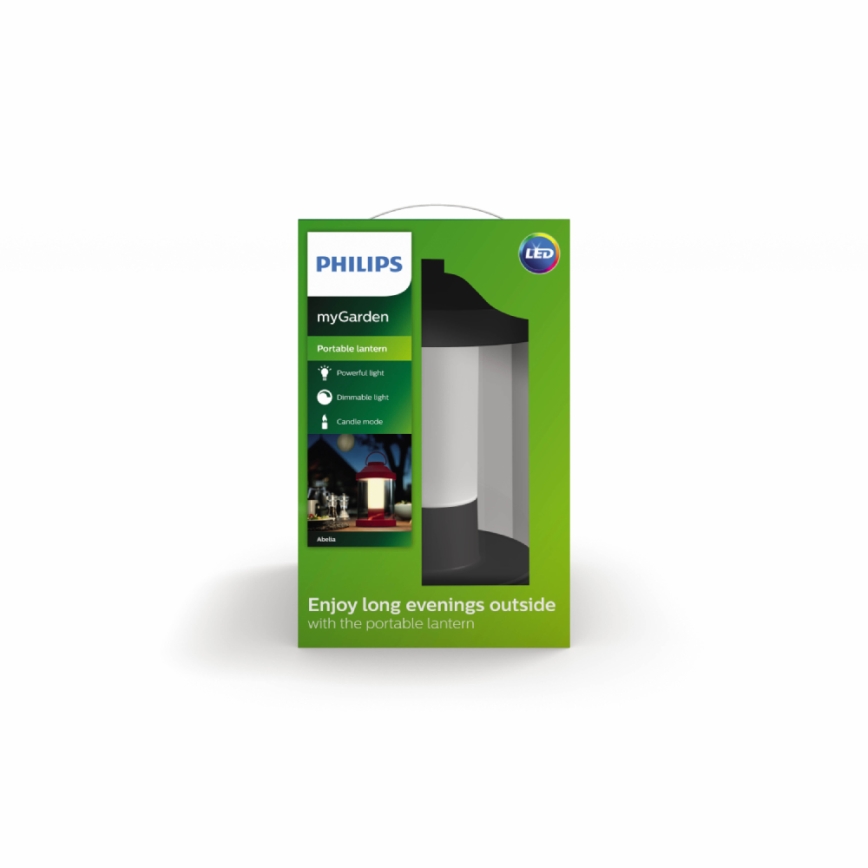 Philips 17360/30/P0 - LED Buitenlamp dimbaar ABELIA LED/3W IP44