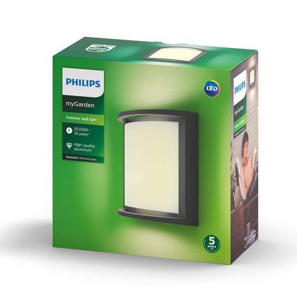 Philips - Applique murale LED extérieure LED/12W