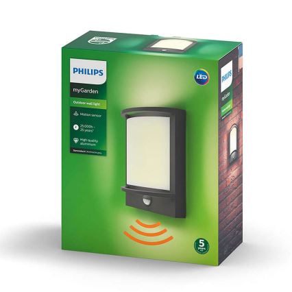 Philips - Applique murale LED extérieure LED/12W