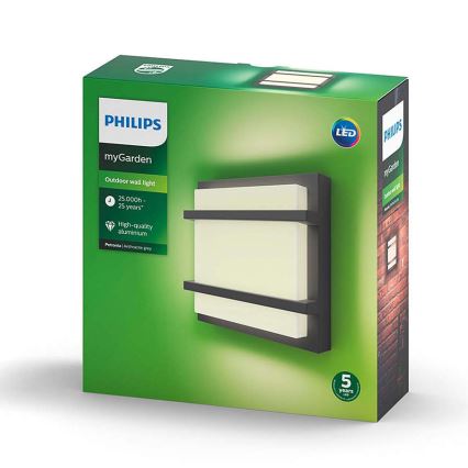 Philips - LED Wand Lamp voor Buiten LED/12W IP44