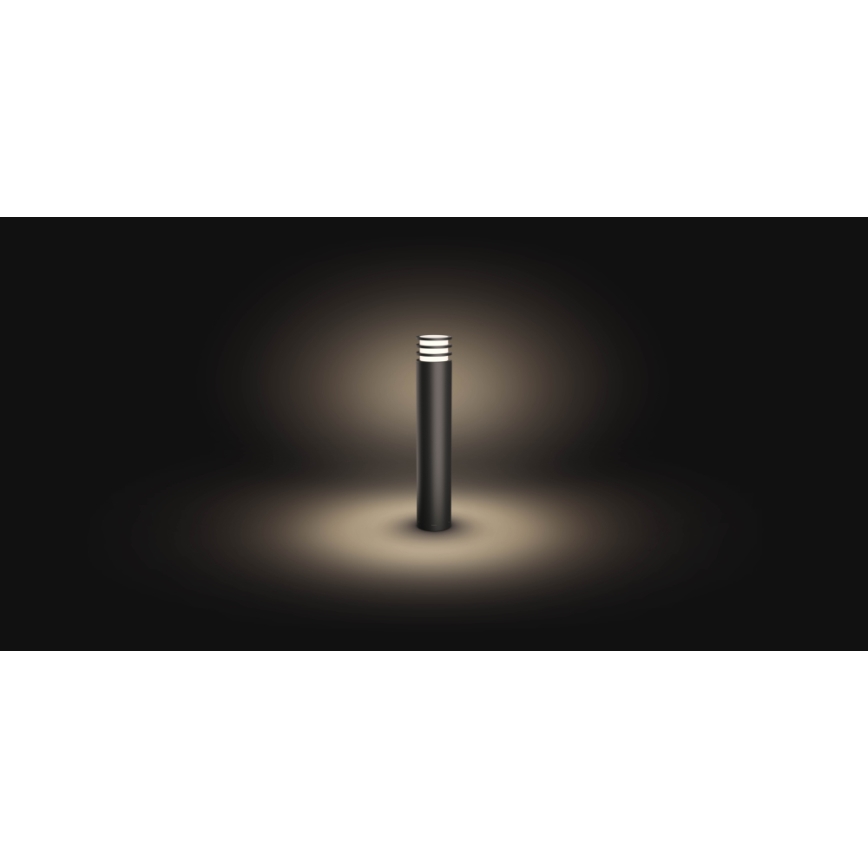 Philips - Dimbare LED buitenlamp Hue LUCCA 1xE27/9,5W/230V IP44