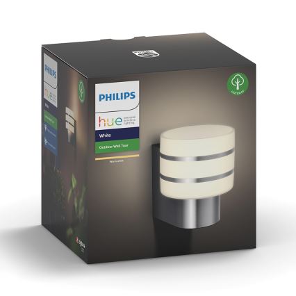 Philips - LED Dimbare Buitenwandlamp Hue TUAR 1xE27/9,5W IP44