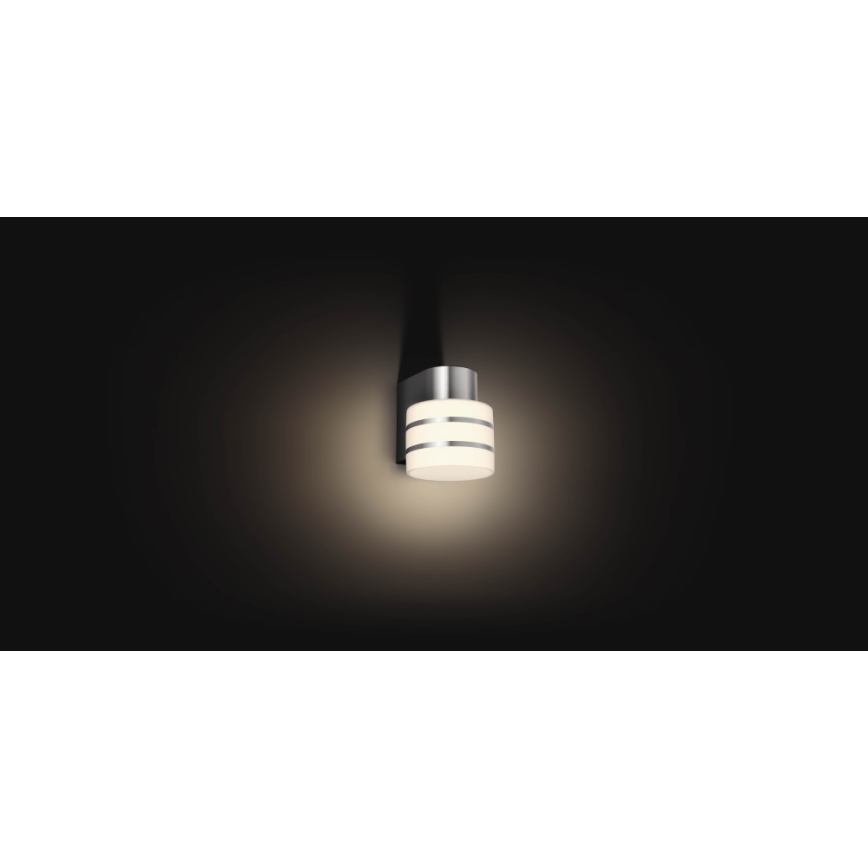 Philips - LED Dimbare Buitenwandlamp Hue TUAR 1xE27/9,5W IP44