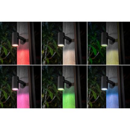 Philips - SET van 3x LED Inbouwspot Hue LILY 3xLED/8W/230V IP65