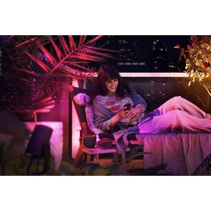Philips - SET van 3x LED Inbouwspot Hue LILY 3xLED/8W/230V IP65