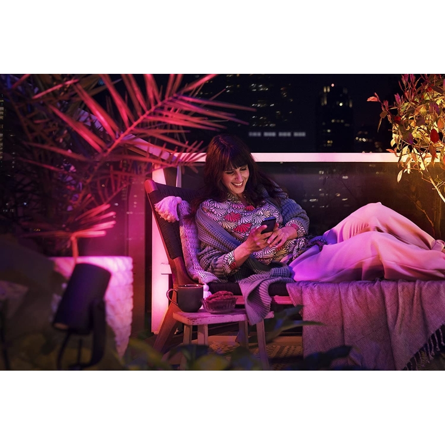 Philips - SET van 3x LED Inbouwspot Hue LILY 3xLED/8W/230V IP65