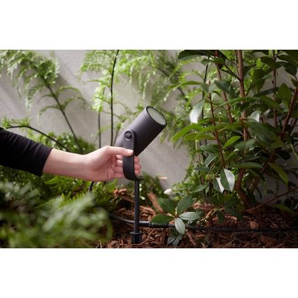 Philips - Uitbreidingsset LED RGB buiten spot Hue LILY LED/8W/230V IP65