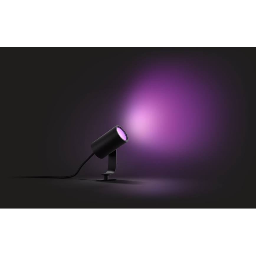 Philips - LED RGB Buiten spotlamp dimbaar Hue LILY LED-RGB/8W/230V IP65