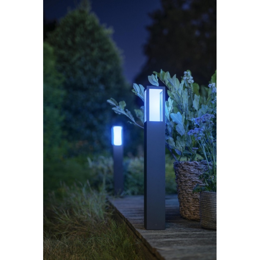 Philips - LED RGB Buitenlamp Hue IMPRESS 2xLED/8W/230V IP44