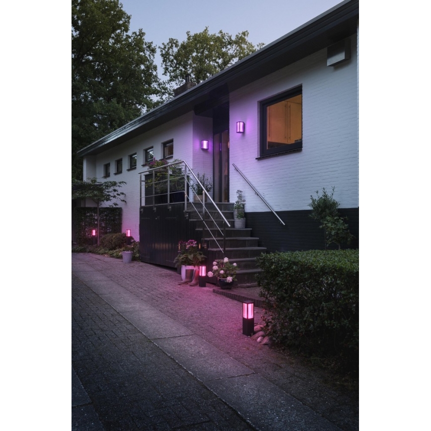 Philips - LED RGB Buitenlamp Hue IMPRESS 2xLED/8W/230V IP44