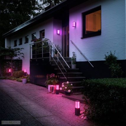 Philips - LED RGBW Dimbare Buitenlamp Hue IMPRESS LED/16W/24V IP44