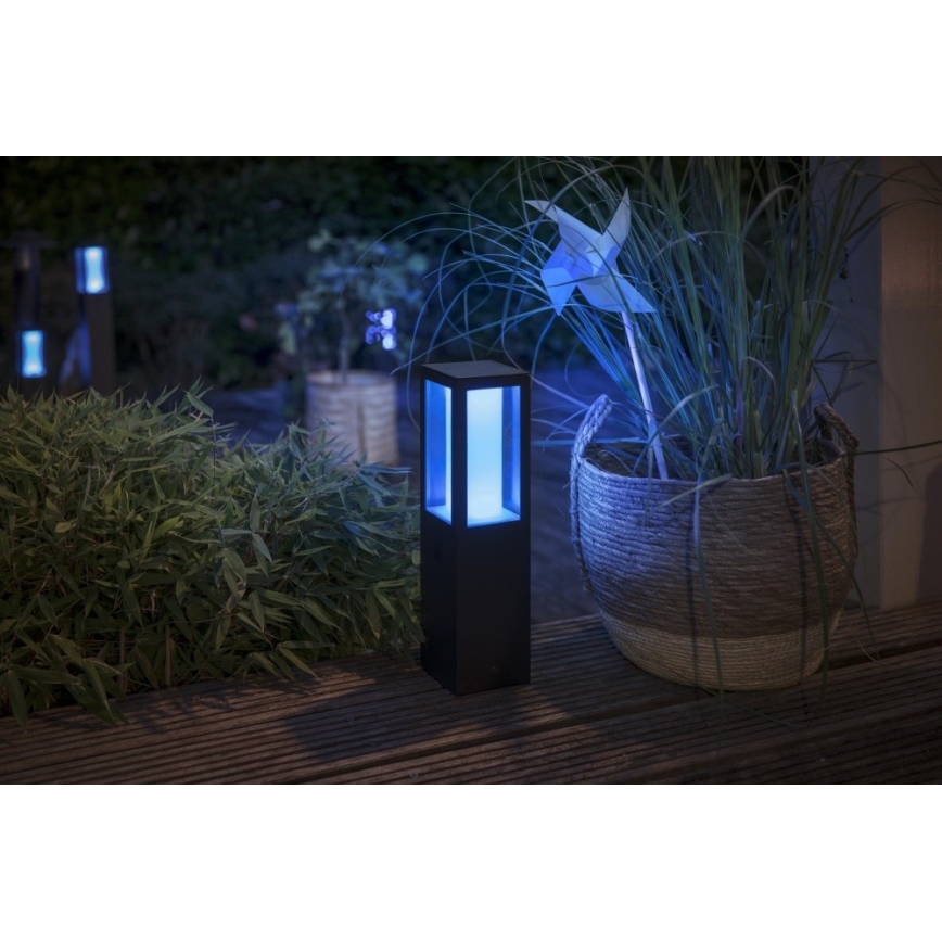 Philips - LED RGBW Dimbare Buitenlamp Hue IMPRESS LED/16W/24V IP44