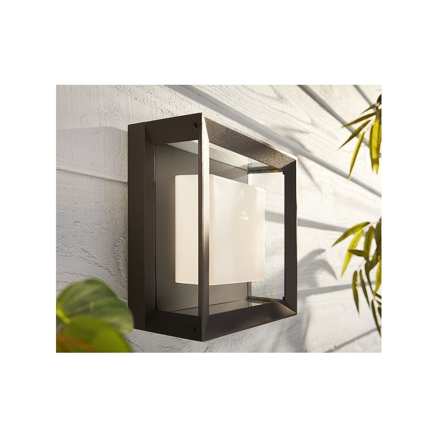 Philips - LED RGBW Dimbare wandlamp voor buiten Hue ECONIC LED/15W/230V 2000-6500K IP44