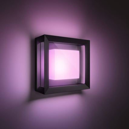 Philips - LED RGBW Applique murale extérieure à intensité variable Hue ECONIC LED/15W/230V 2000-6500K IP44