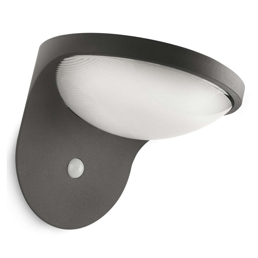 Philips - Éclairage solaire extérieure avec détecteur 1xLED/1W/3,7V IP44