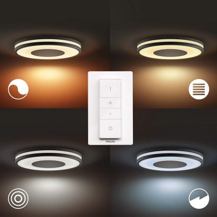 Philips - LED dimbare lamp Hue BEING LED/27W/230V + afstandsbediening