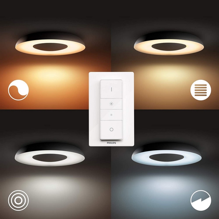 Philips - LED dimbare lamp Hue STILL LED/27W/230V + afstandsbediening