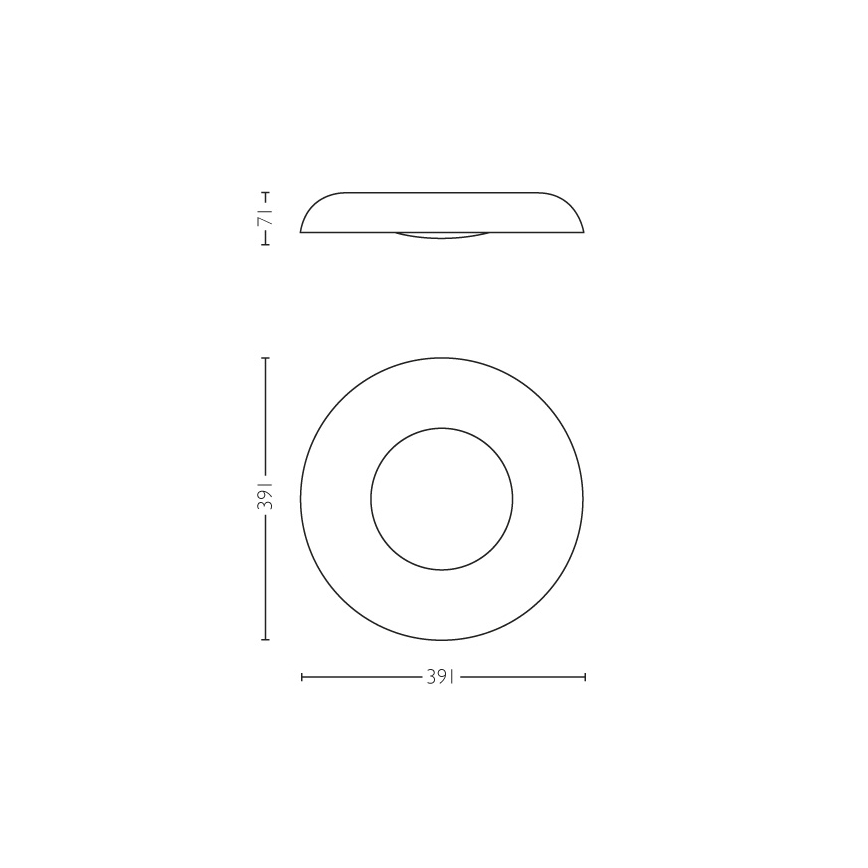 Philips - LED Plafondverlichting dimbaar Hue STILL LED/32W/230V