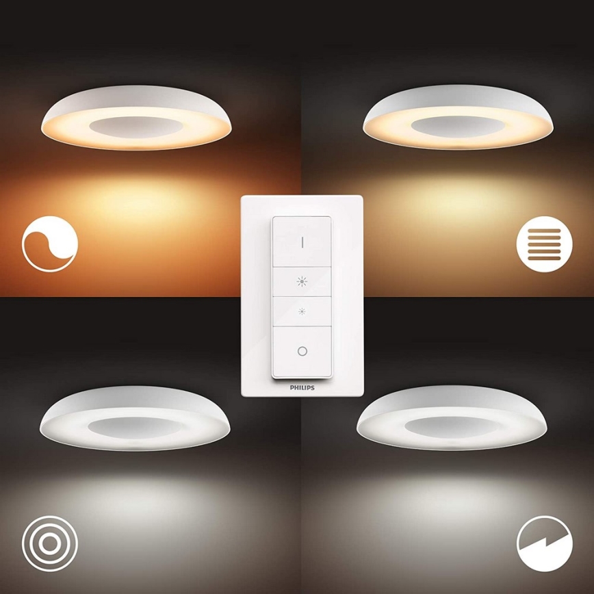 Philips - LED dimbare lamp Hue STILL LED/27W/230V + afstandsbediening