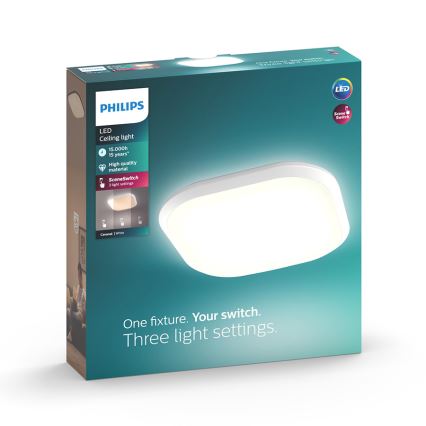 Philips 32810/31/P0 - Plafonnier LED à intensité modulable CANAVAL LED/18W/230V