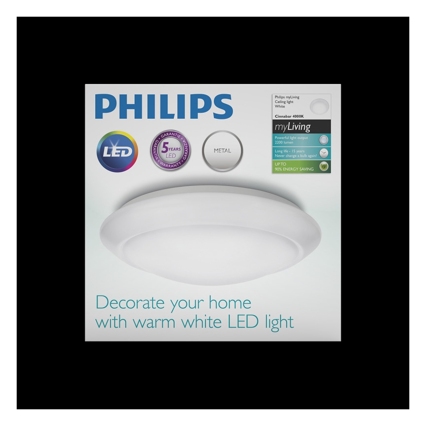 Philips - LED Plafondlamp LED/22W/230V 4000K