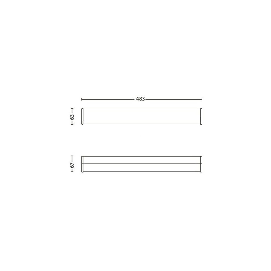 Philips - Applique murale salle de bain 3xLED/2,5W IP44