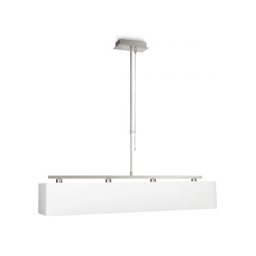 Philips 36675/31/16 - Lustre avec tige MYLIVING ELY 4xE14/42W/230V