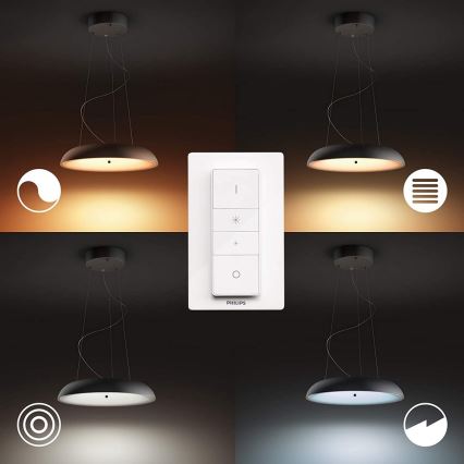 Philips - Dimbare LED Hanglamp aan een koord Hue AMAZE LED/39W/230V + afstandsbediening