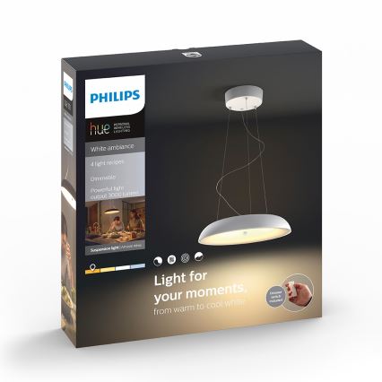 Philips - LED Hanglamp dimbaar Hue AMAZE LED/39W/230V