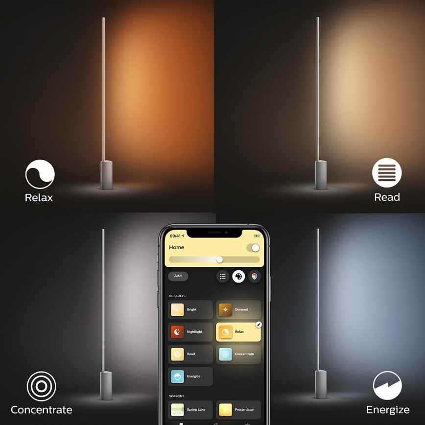 Philips 40802/48/P9 - Lampe de table LED HUE SIGNE 1xLED/32W/230V
