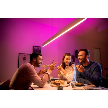 Philips – Suspension filaire LED Hue ENSIS White And Colour Ambiance 2×LED/39W/230V