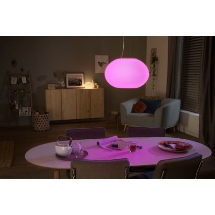 Philips - LED RGBW Dimbare hanglamp aan een koord Hue FLOURISH LED/39W/230V