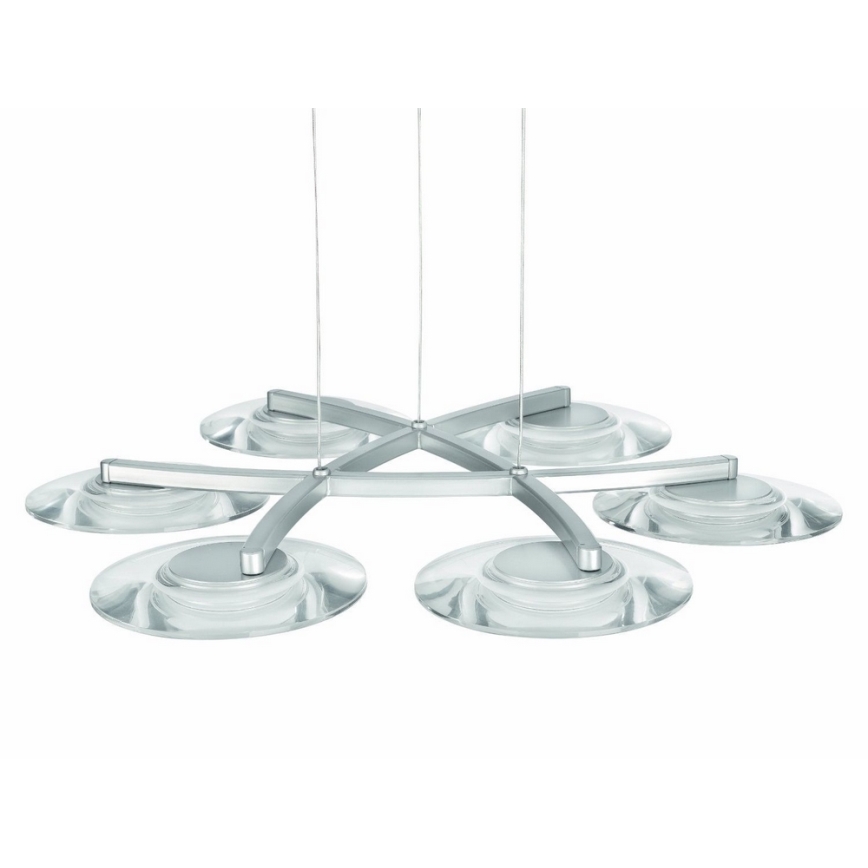 Philips 40972/48/16 - Lustre LED MYLIVING VAGA 6xLED/2,5W/230V