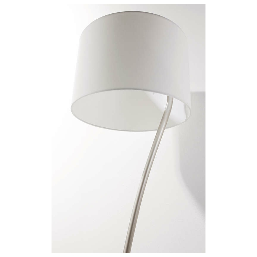 Philips 42258/38/16 - Vloerlamp LEOD wit 1xE27/23W/230V