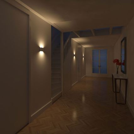 Philips 45590/31/16 - Applique murale LED MYLIVING GALAX 2xLED/2,5W/230V blanc