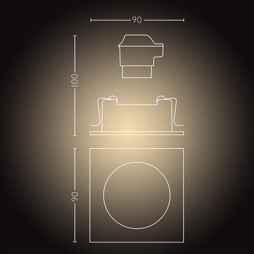 Philips  - LED Spot dimbaar Hue MILLISKIN 1xGU10/5W/230V