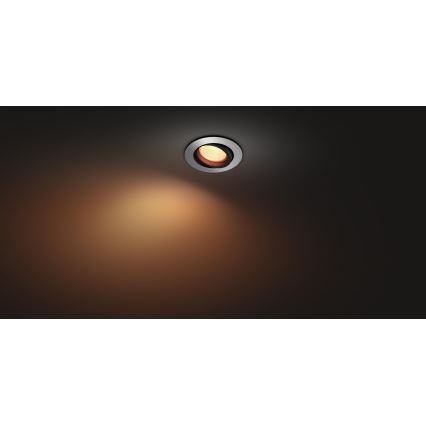 Philips 50451/48/P7 - Luminaire encastrable LED RGB HUE CENTURA 1xGU10/5,7W/230V