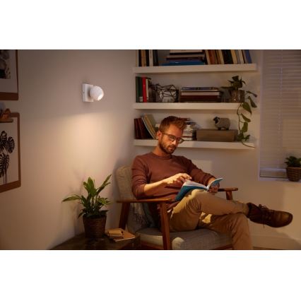 Philips - LED dimbare spot Hue BUCKRAM 1xGU10/5W/230V + afstandsbediening