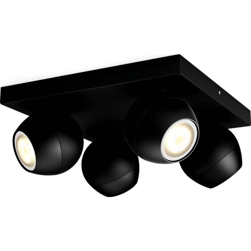 Philips - LED Spot dimbaar Hue BUCKRAM 4xGU10/5W/230V