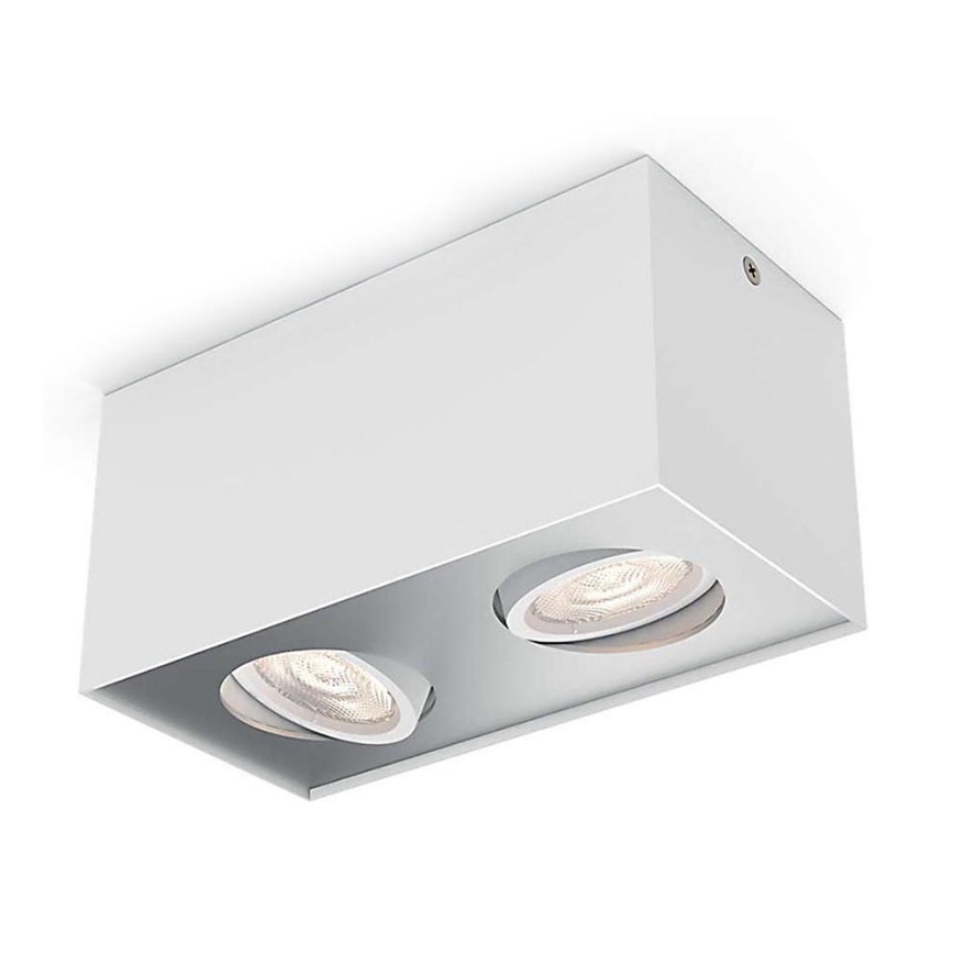 Philips 50492/31/P0 - Spot à intensité variable LED MYLIVING BOX 2xLED/4,5W/230V