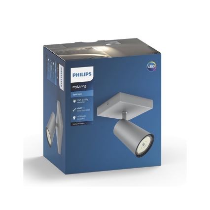 Philips 50571/48/PN - Spot MYLIVING PAISLEY 1xGU10/10W/230V