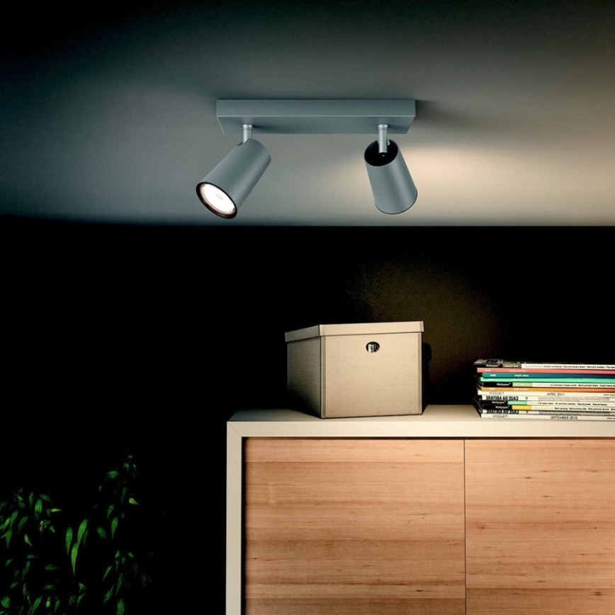Philips 50572/48/PN - Spot MYLIVING PAISLEY 2xGU10/10W/230V