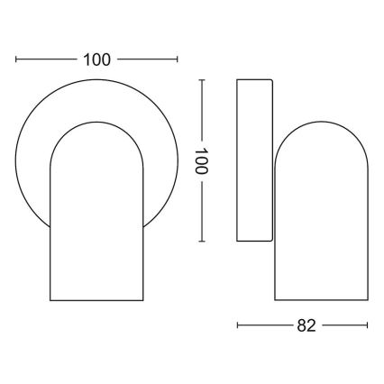 Philips - Spot 1xGU10/5,5W/230V