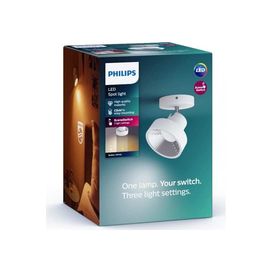 Philips 50601/31/P0 - Spot LED BUKKO LED/4,5W/230V