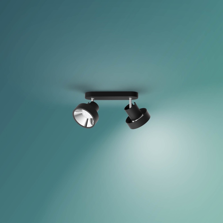 Philips 50602/30/P0 - Spot à intensité variable LED BUKKO 2xLED/4,5W/230V